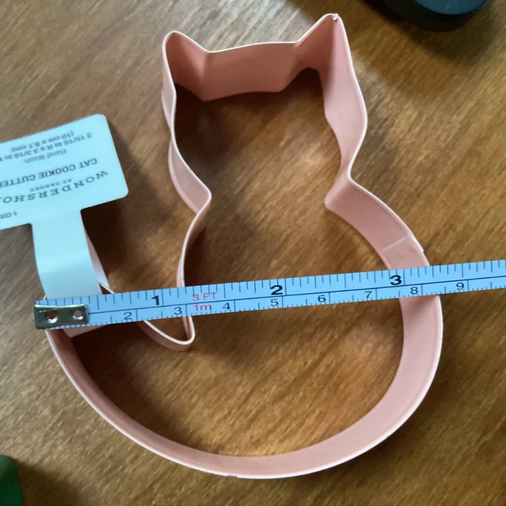 Wondershop at Target Dog and Cat Cookie Cutters Stainless Steel Set of 2 NWT